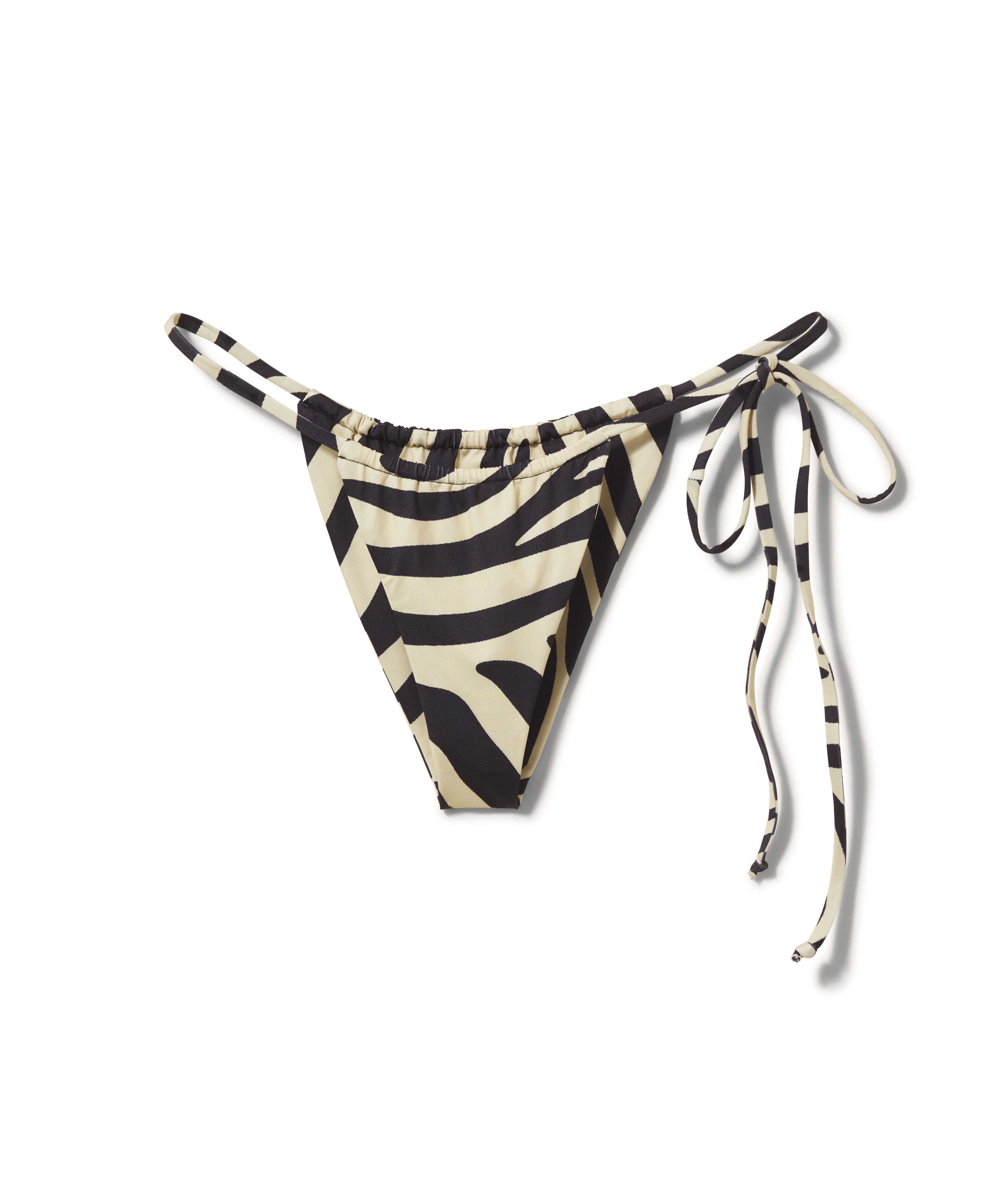 Las Olas Bottom | Cream and Black Zebra – Inamorata