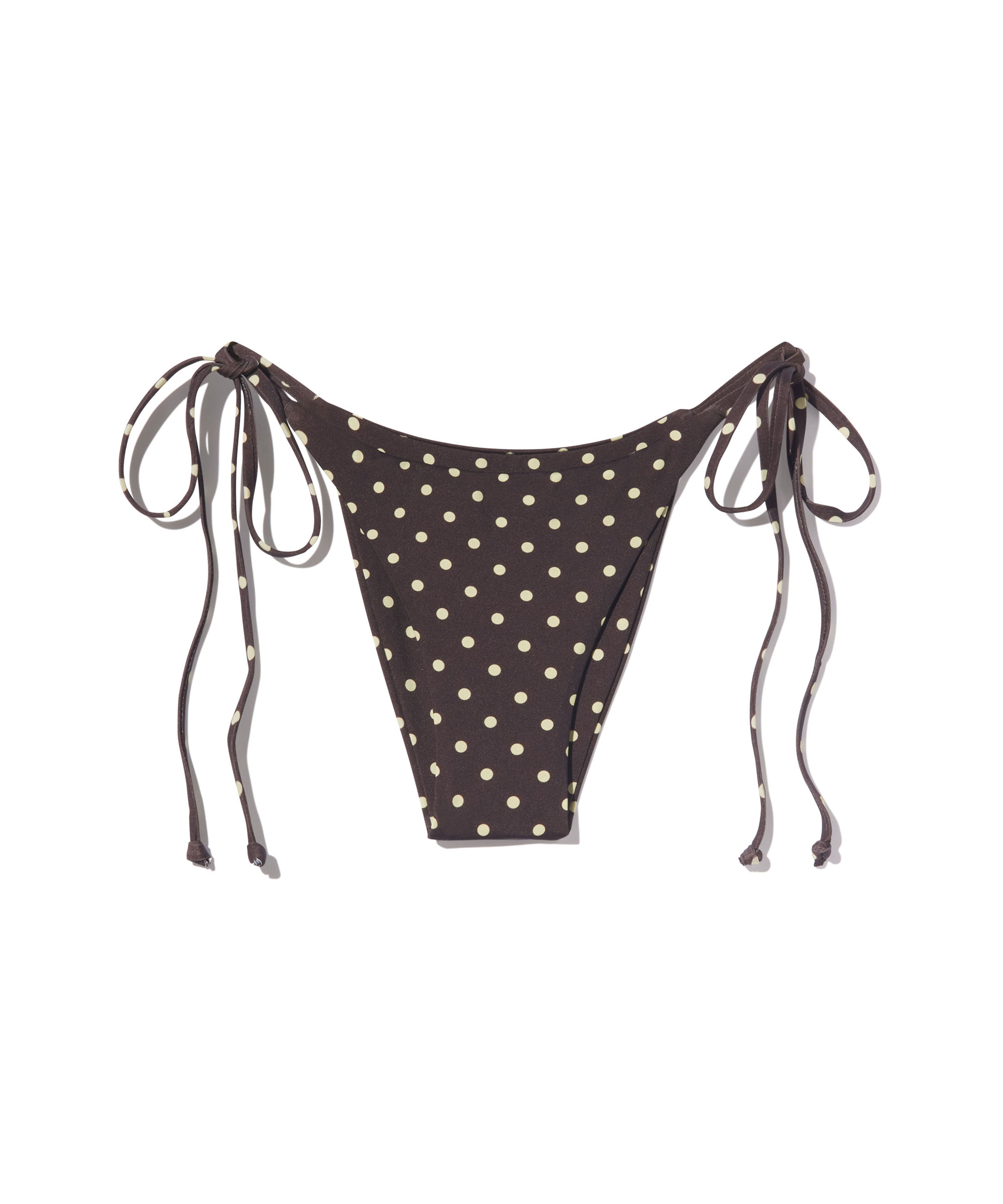 【クーポン対象外】 Brown | Bottom Luneta & Inamorata – Dot Small Cream 下着・アンダーウェア