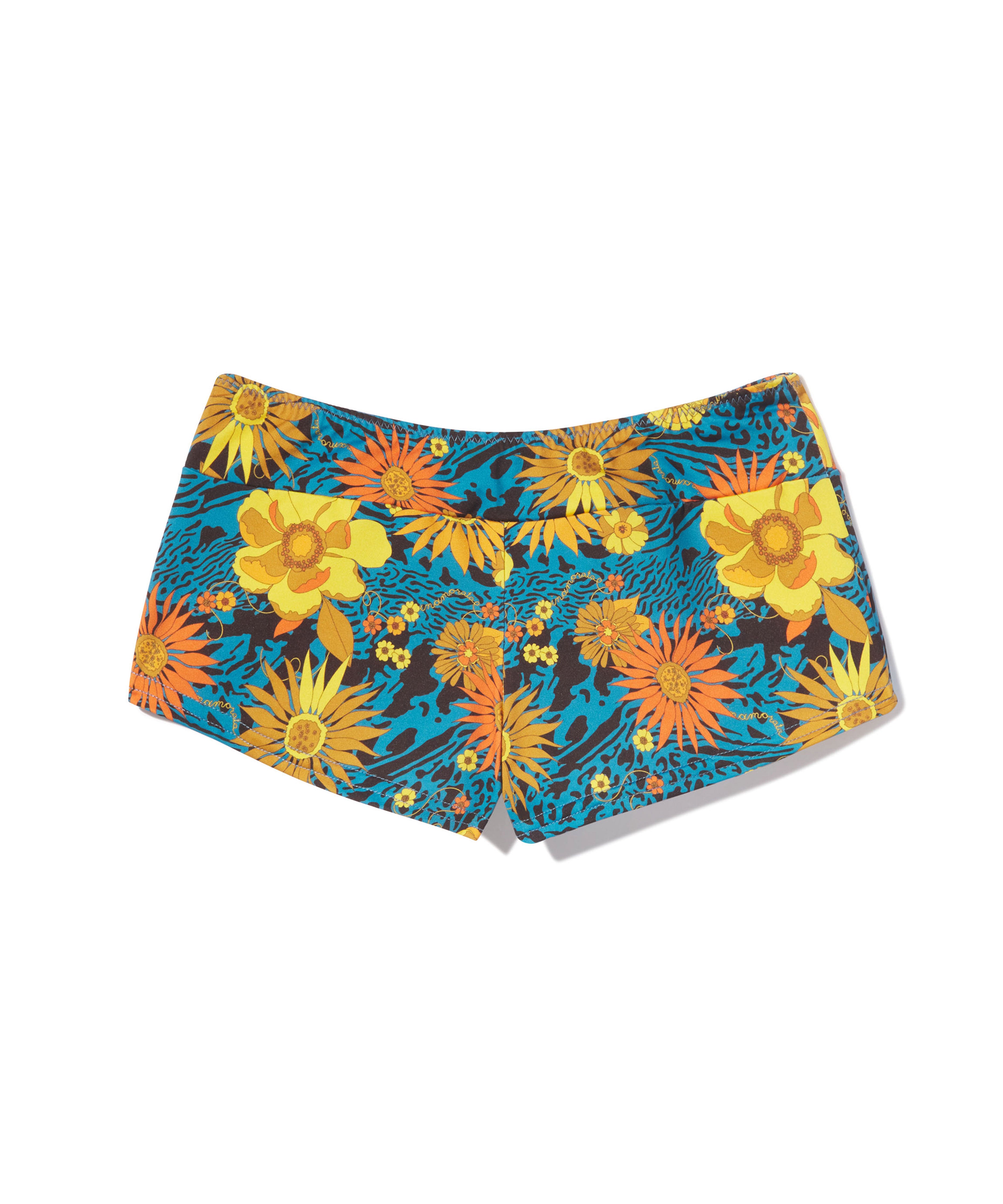 Blue flower shorts shop