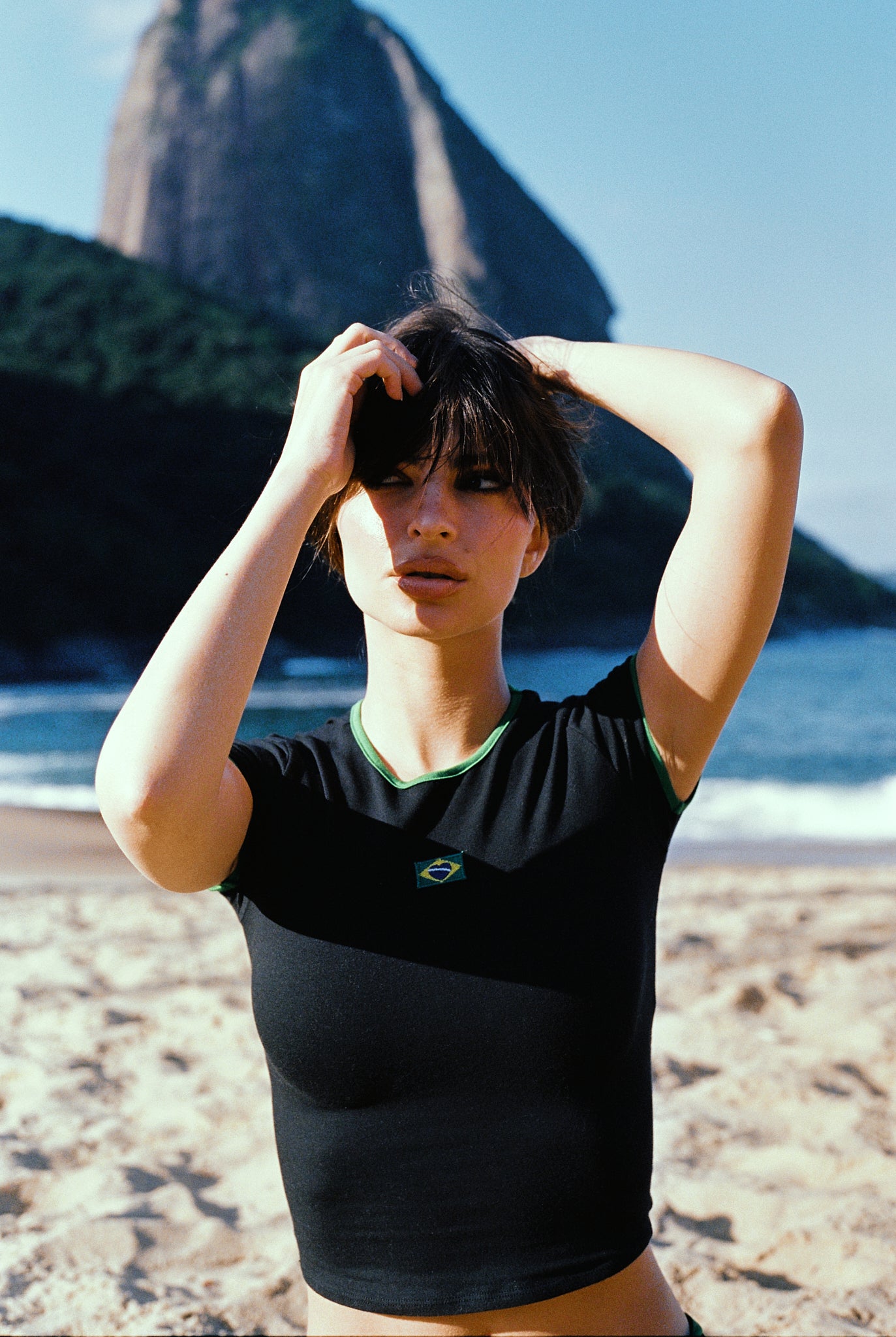 Ipanema Baby Tee | Black – Inamorata