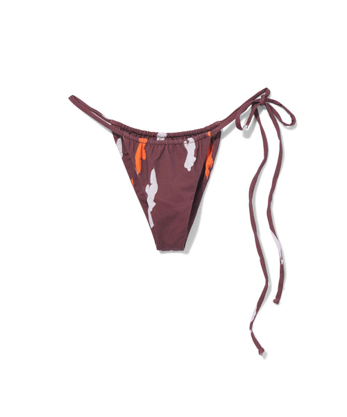 Las Olas Bottom | Brown Rust Floating Figure