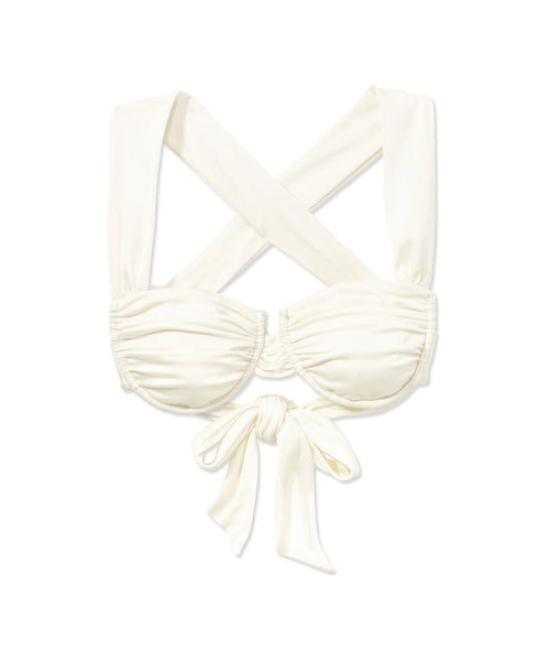 Luciana Top | Avorio