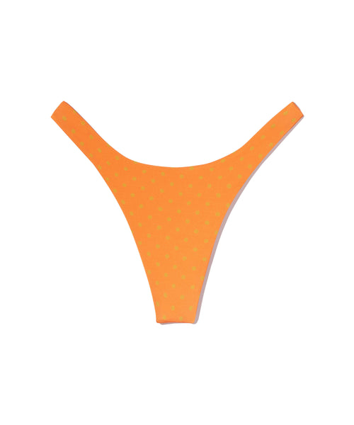 Orpheus Bottom | Orange & Mustard Small Dot